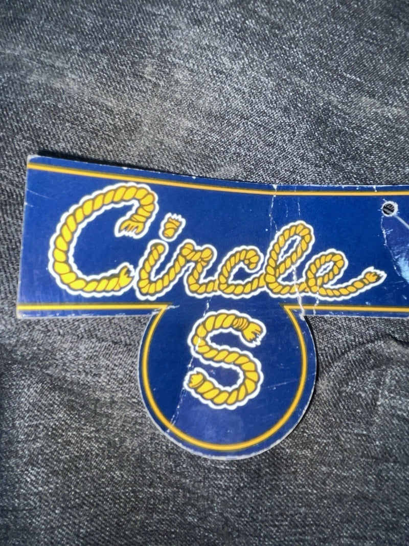 New Vintage Gray Circle S Polyester Pants #CP4776 XX-82
