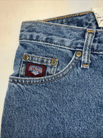New Womens Diamond Cut Regular Fit Denim Jeans. 4x34 P-1