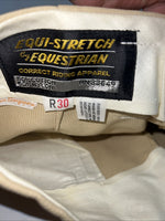 New Womens Tan Equestrian English Riding Breeches. 30 R C 522 D-79
