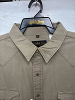 New Men’s White Horse Siege Color Long Sleeve Pearl Snap 2XL H-52