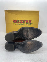 New Men’s Brown Westex Cowboy Boots. 601 9 D. 3-48