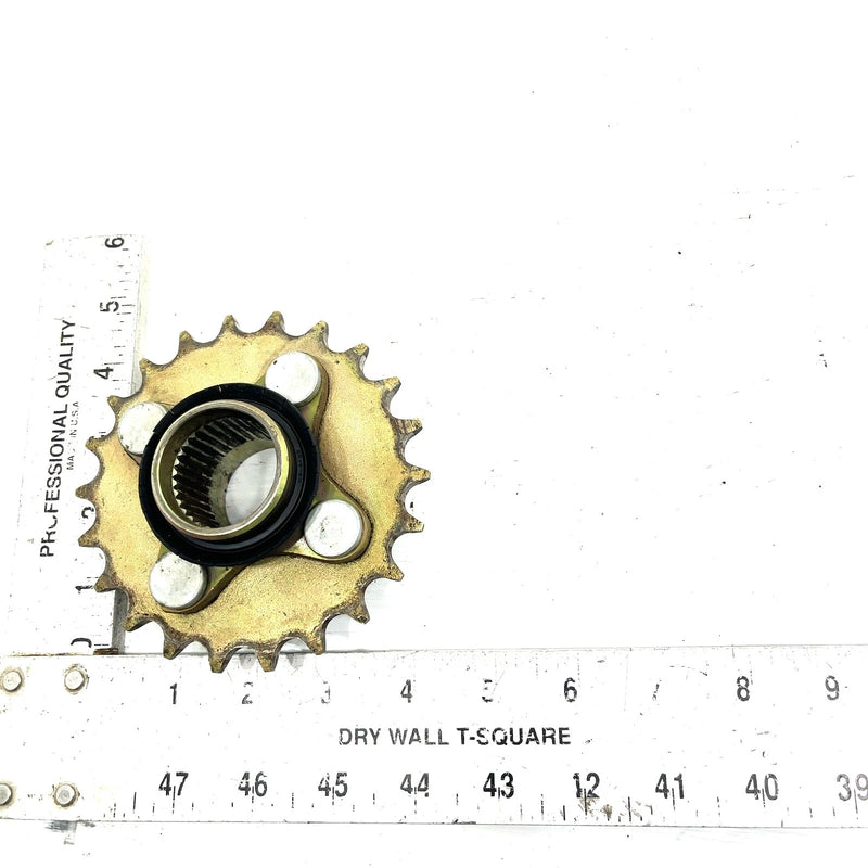 87-06 Suzuki Quadsport 80 OEM Rear Axle Flange W/Sprocket 64610-40B00 AS38