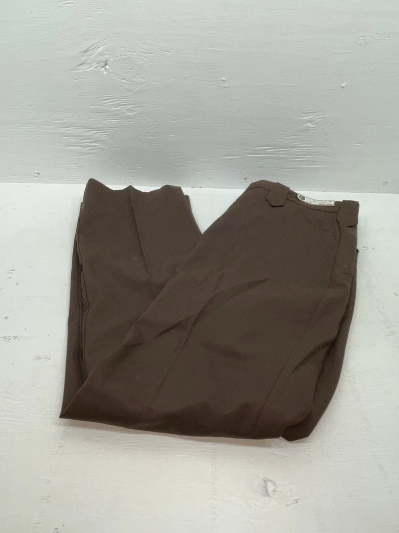 New Vintage Brown Dickson Jenkins Polyester Pants #2641 XX-71