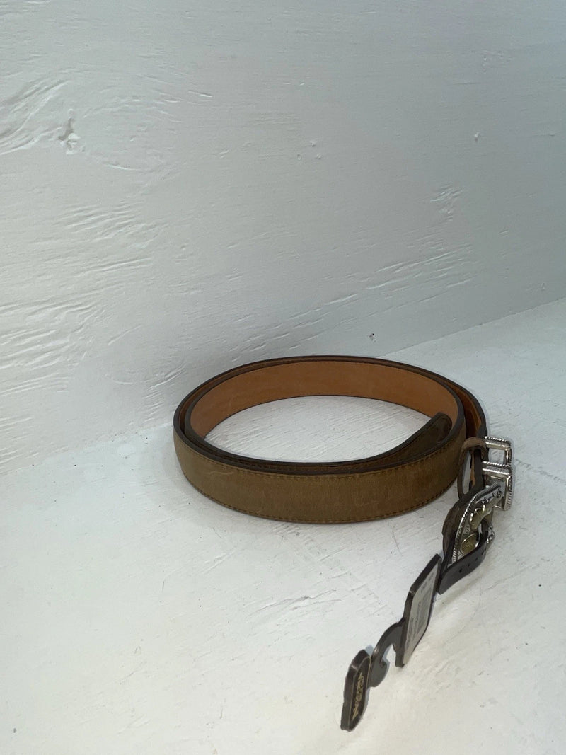 New Brown Genuine Lather Nocona 52” Belt #1510844 NN-110