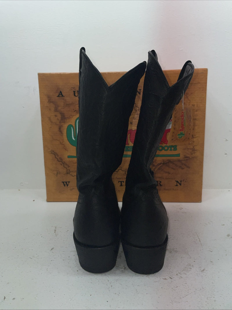 New Men’s Black Laredo Cowboy Boots. 68610 10.5 10 1/2 E W. 8-39