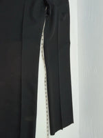 New Vintage Black Circle S Polyester Pants #CP4793 OO-94