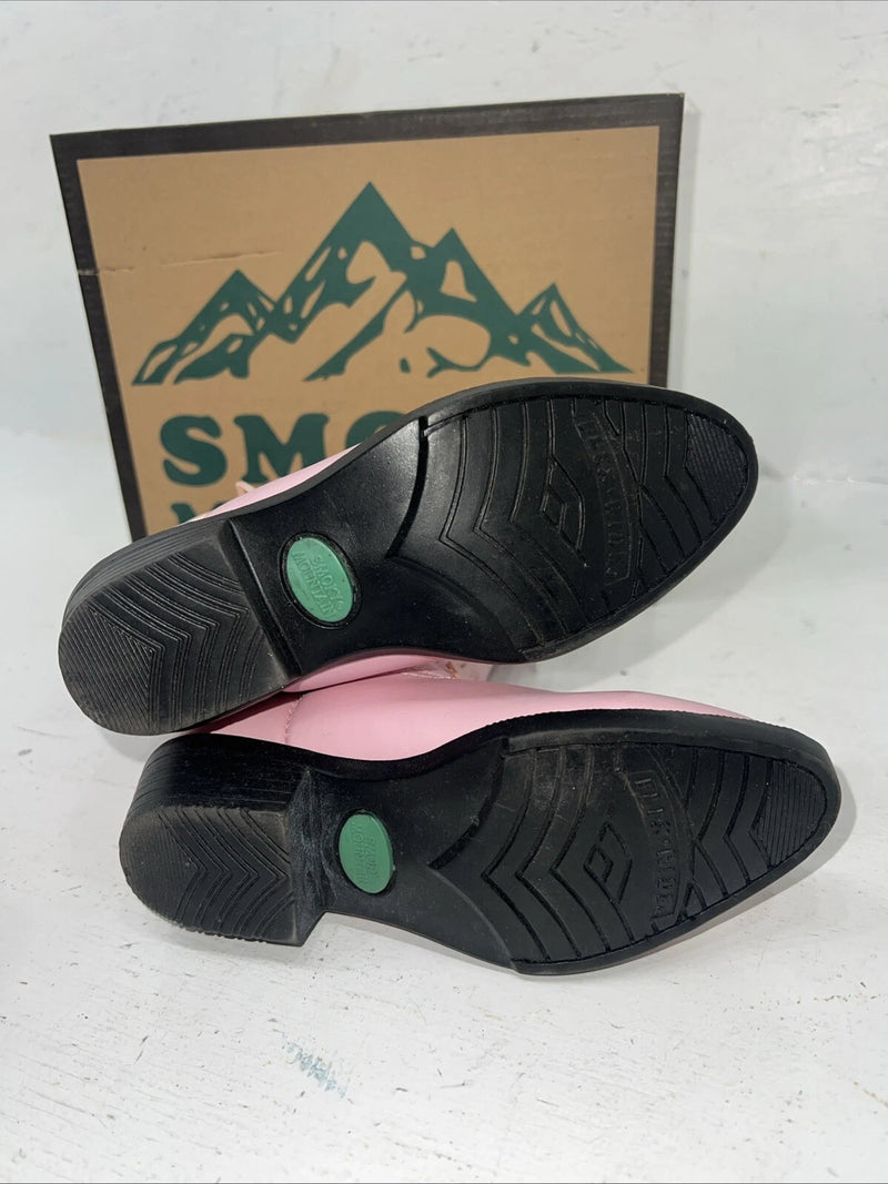 New Children’s Pink Smoky Mountain Cowboy Boots. 1164 9.5 9 1/2. 24-33