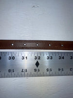 New Brown Genuine Leather Nocona 32” Belt #993015021 JJ-154