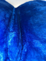 New ABetta Blue Round Fleece Saddle Pad 29x27 #12999 Pad-8