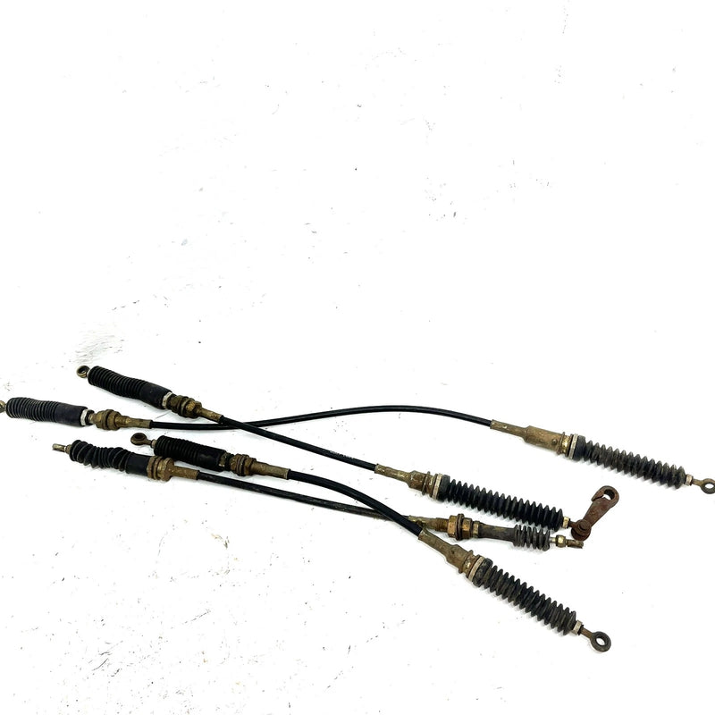1987 Suzuki Quadrunner 4WD LT4WD OEM Shift Cable Set 58690-19B01 AS28