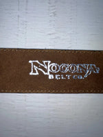 New Brown Genuine Leather Nocona Pink Patterned S Belt #N34430273 JJ-133