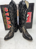New Women’s Black Texas Brand Cowboy Boots. L 198900 7 M. 18-129