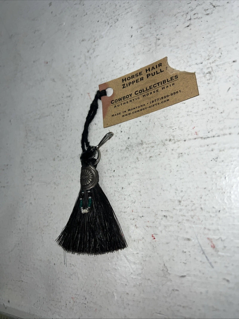 New Women’s Cowboy Collectibles Horse Hair Zipper Pull. F-13