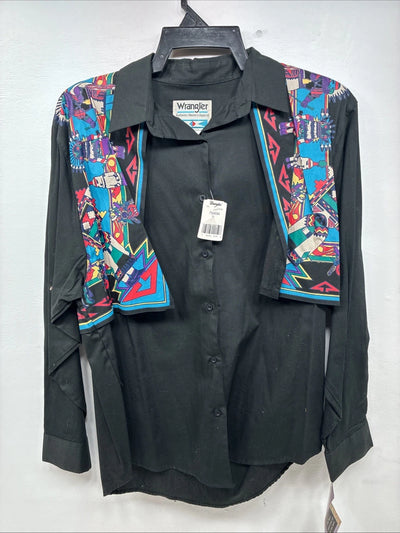 New Women’s Wrangler Western Long Sleeve Button up XL DD-89
