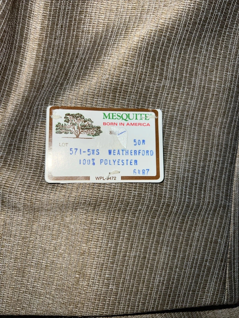 New Men’s Mesquite Brown Suit Jacket 50R #6487 Y-609