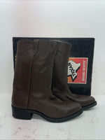 New Men’s Brown Texas Brand Cowboy Boots. 8311 10.5 10 1/2 D. 7-113