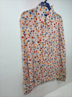 New Women’s Tem Tex Polkadot Long Sleeve Pearl Snap Size 38 II-84