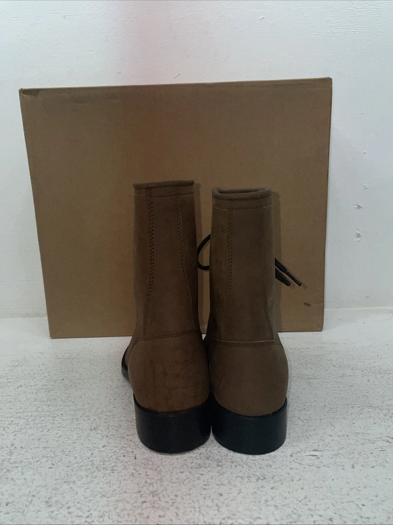 New Youth Brown Lace Up American West Cowboy Boots. 3121 3.5 3 1/2 D. 22-75