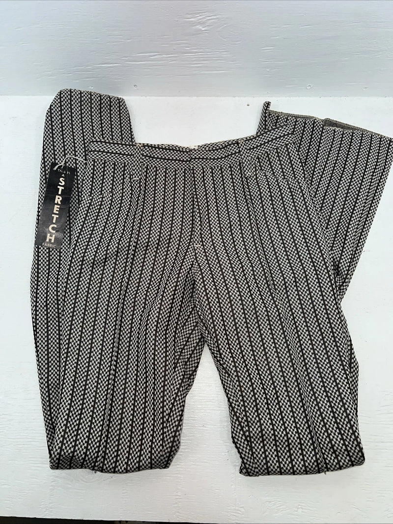 New Vintage Panhandle Slim Brown White Checkered Pants #8042 NN-148