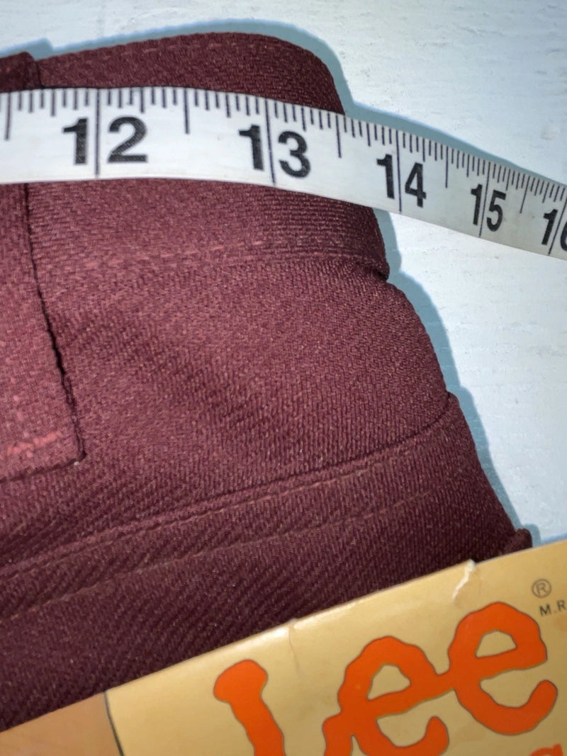 New Vintage Red Lee Polyester Pants #2004061 ZZ-68