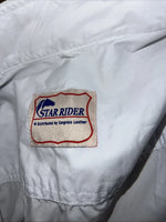 New Women’s White Sleeveless Star Riders English Riding Shirt. 16 G-59