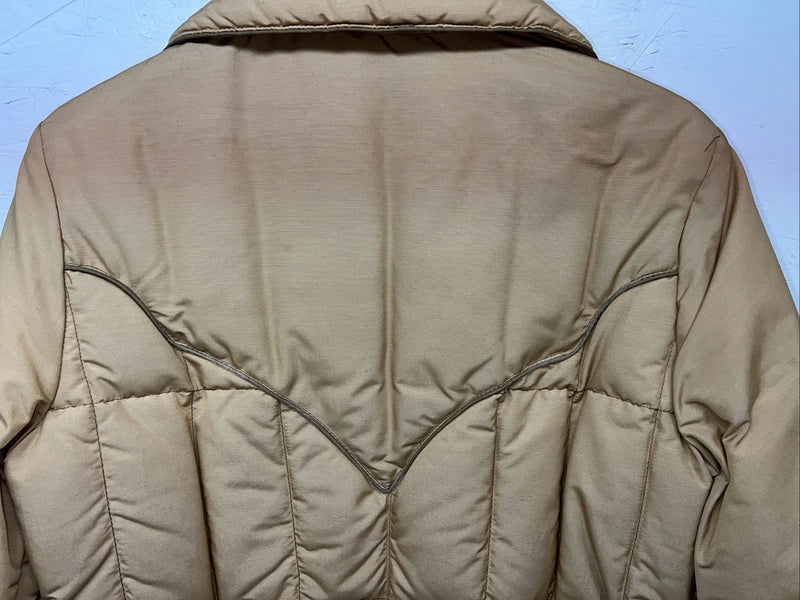 New Woman’s Comfy Brown Puffer Jacket 42 RR-29