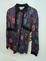 New Men’s Multi Color Mine & Bill’s Outfitters Long Sleeve Button Up S 3B-106