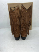 New Women’s Brown Fringe Smoky Mountain Cowboy Boots. 6566 M 6. 20-133