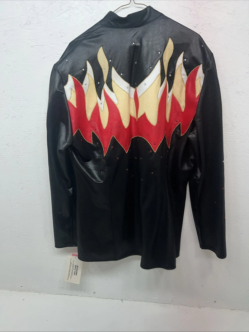 New Men’s Flame 1849 Authentic Ranchwear Show Jacket 2XL RR-8