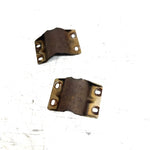 2004 John Deere Trail Buck 650 EXT OEM Exhaust Shield Clamp Pair 707600165 AJ1.1