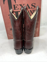 New Children’s Brown Texas Brand Cowboy Boots. C202 10 D 24-21