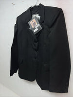 New Women’s Riders Mark Black Riding Coat 12R 23-37000 JJ-606