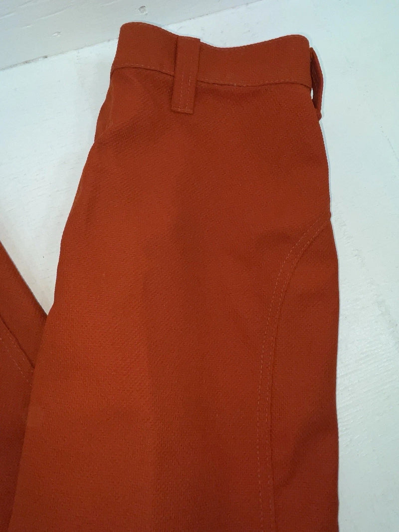 New Vintage Orange Lee Polyester Pants #2621128 VV-101￼