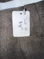 New Vintage Brown Circle S Polyester Pants #CP4776 OO-5