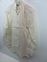New Classix Yellow Long Sleeve Button Up English Short 30/31 XS X-87