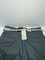 New Vintage Gray Circle S Polyester Pants #0142 XX-102