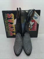 New Men’s Gray Texas Brand Cowboy Boots. 1202 8 E E. 1-90