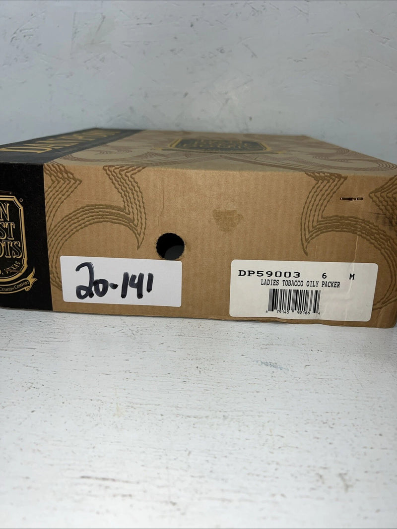 New Women’s Brown Dan Post Lace Up Cowboy Boots. DP59003 6 M. 20-141