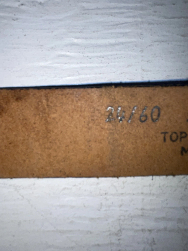 New brown Genuine Leather Chambers Tooled 24” Belt #5442 NN-50