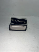 New Women’s Montana Silversmiths Silver Beaded Oval Bracelet. BC1050 A-1