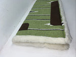 New Tough 1 Green Brown 30x30 Felt Fleece Saddle Pad #31-641 Pad-5