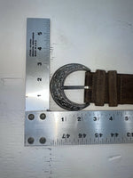 New Brown Genuine Leather Tooled 28” Belt #25000 JJ-107