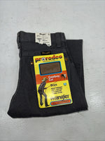 New Boys Grey Wrangler Pro Rodeo Cowboy Cut Denim Jeans. 9/24 1/2 C-10