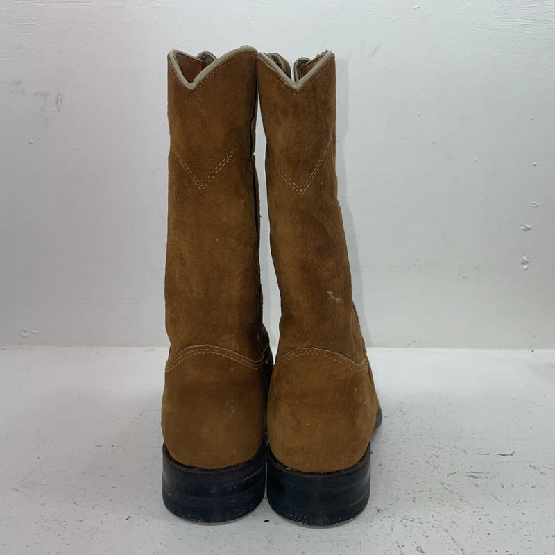 New Women’s Brown J Chisholm Cowboy Boots. L 114 10 M. 15-140