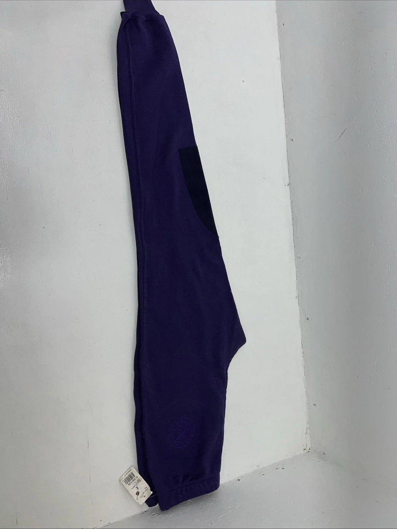 New Women’s Purple Millers Knee Patch Schooling Sweatpants. XL D-45