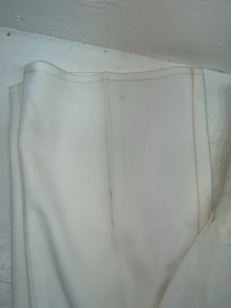 New Vintage White Lee Polyester Pants #2610810 VV-32