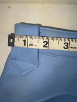 New Vintage Blue Panhandle Sim Polyester Pants XX-2