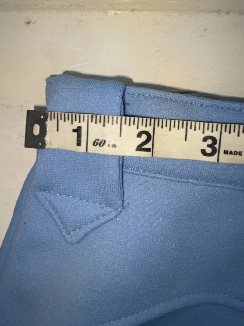 New Vintage Blue Panhandle Sim Polyester Pants XX-2