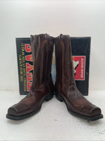 New Men’s Brown Texas Brand Cowboy Boots. M 811 13 D. 10-49