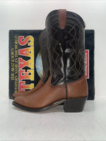 New Women’s Brown Texas Brand Cowboy Boots. 5101 8 D. 15-18